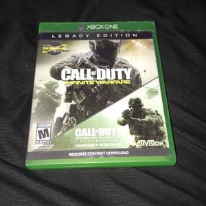 Call of duty infinite warfare and modern warfare